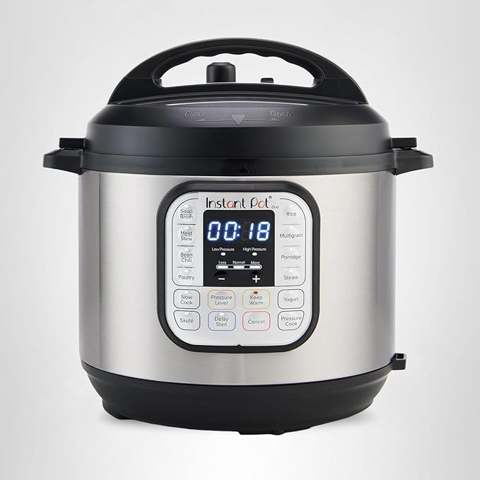 Instant Pot Duo 7-in-1 Electric Pressure Cooker, Slow Cooker, Rice, Steamer, Sauté, Yogurt Maker... | Amazon (US)