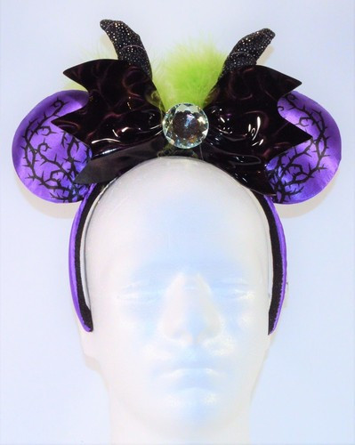 Details about   Disney Parks Exclusive 2018 Halloween Maleficent Minnie Ears Headband NEW CUTE | eBay US