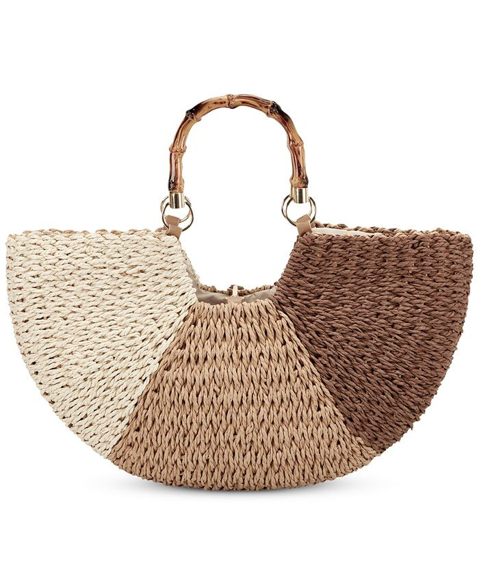 INC International Concepts Ivah Tricolor Crescent Bag, Created for Macy's & Reviews - Handbags & ... | Macys (US)