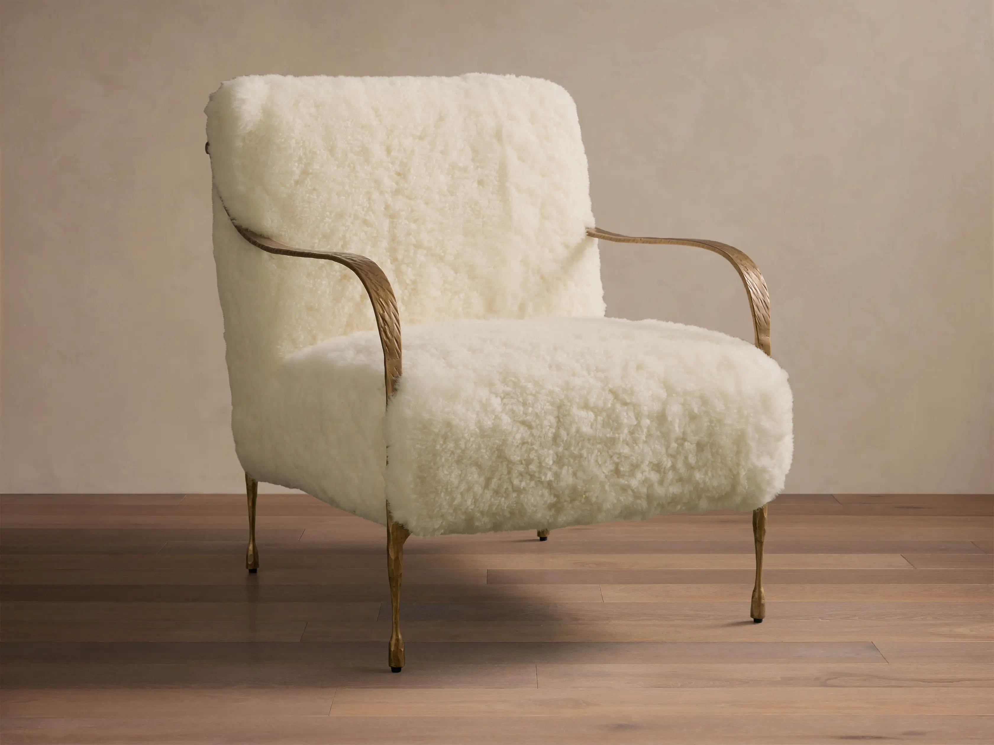 Gwen Shearling Chair | Arhaus