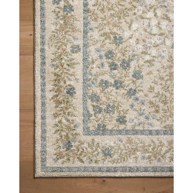 Rifle Paper Co. x Loloi Laurel Cream Area Rug | Wayfair North America