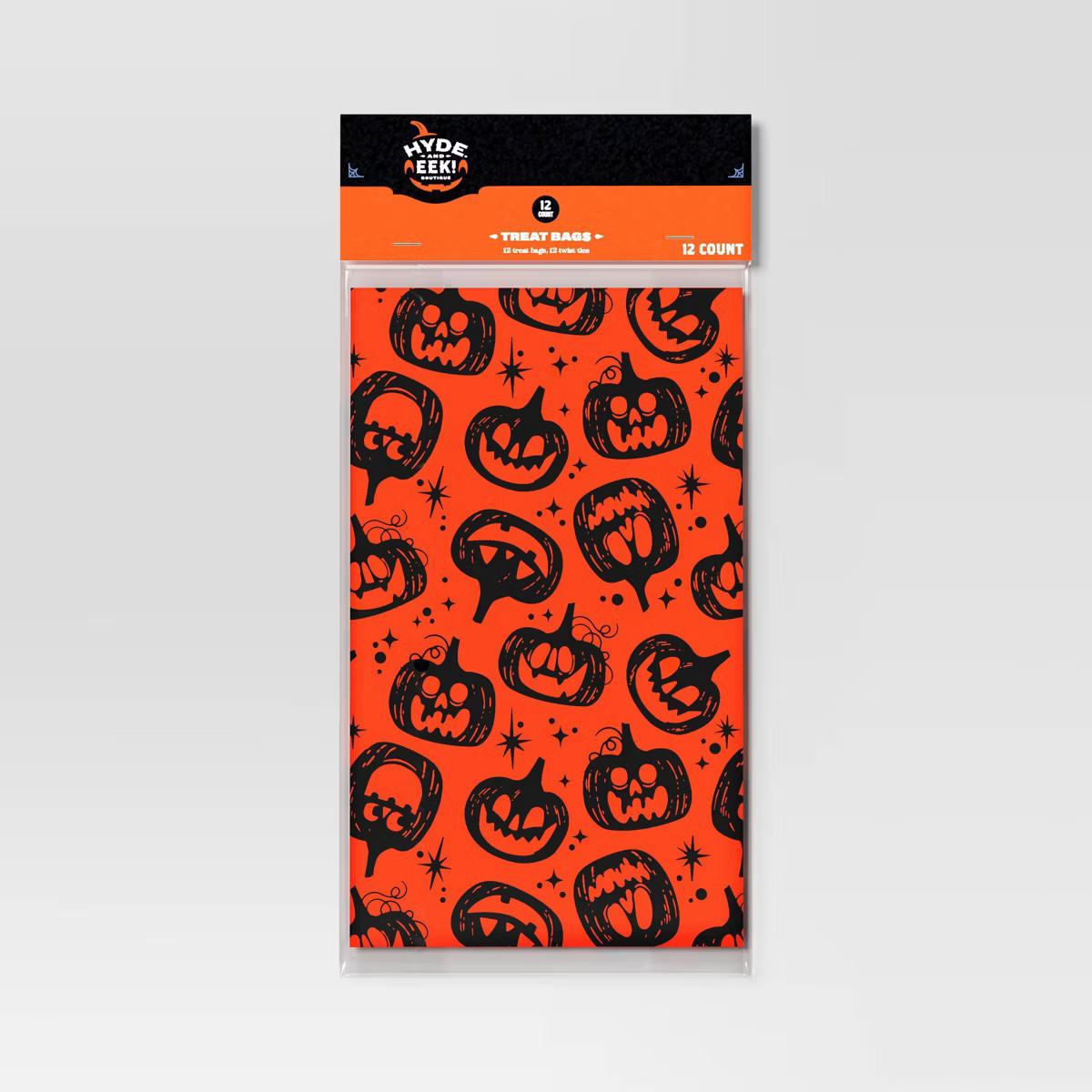 12ct Pumpkin Cello Bag Party Favors - Hyde and EEK! Boutique™ | Target