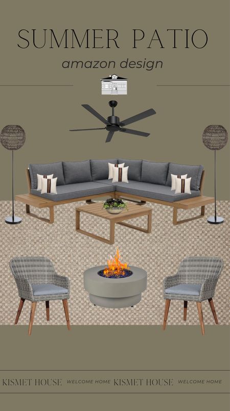 Summer patio design, all from Amazon. Cozy up your space with a fire pit, fun for evenings making s’mores! 






Outdoor floor lamp, outdoor area rug, outdoor ceiling fan, outdoor couch set, outdoor coffee table, outdoor accent chairs, outdoor fire pit, outdoor throw pillows, outdoor accent bowl, Amazon home decor, Amazon outdoor furnituree

#LTKStyleTip #LTKHome