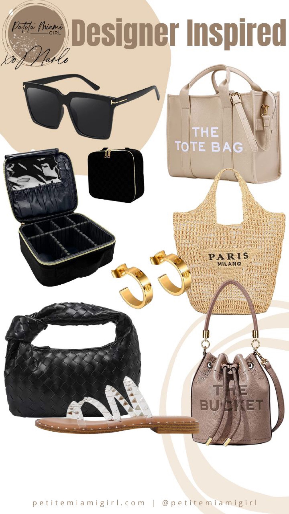 Designer inspired finds.

#LTKFind #LTKitbag #LTKshoecrush