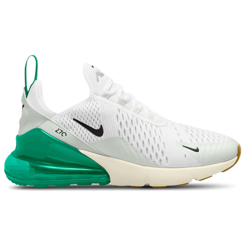 Nike Womens Nike Air Max 270 - Womens Running Shoes White/Black/Green Size 07.0 | Foot Locker (US)
