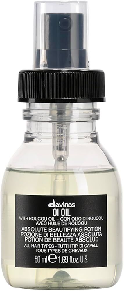 Davines OI Oil | Weightless Hair Oil Perfect for Dry Hair, Coarse & Curly Hair Types | Conrol Fri... | Amazon (US)