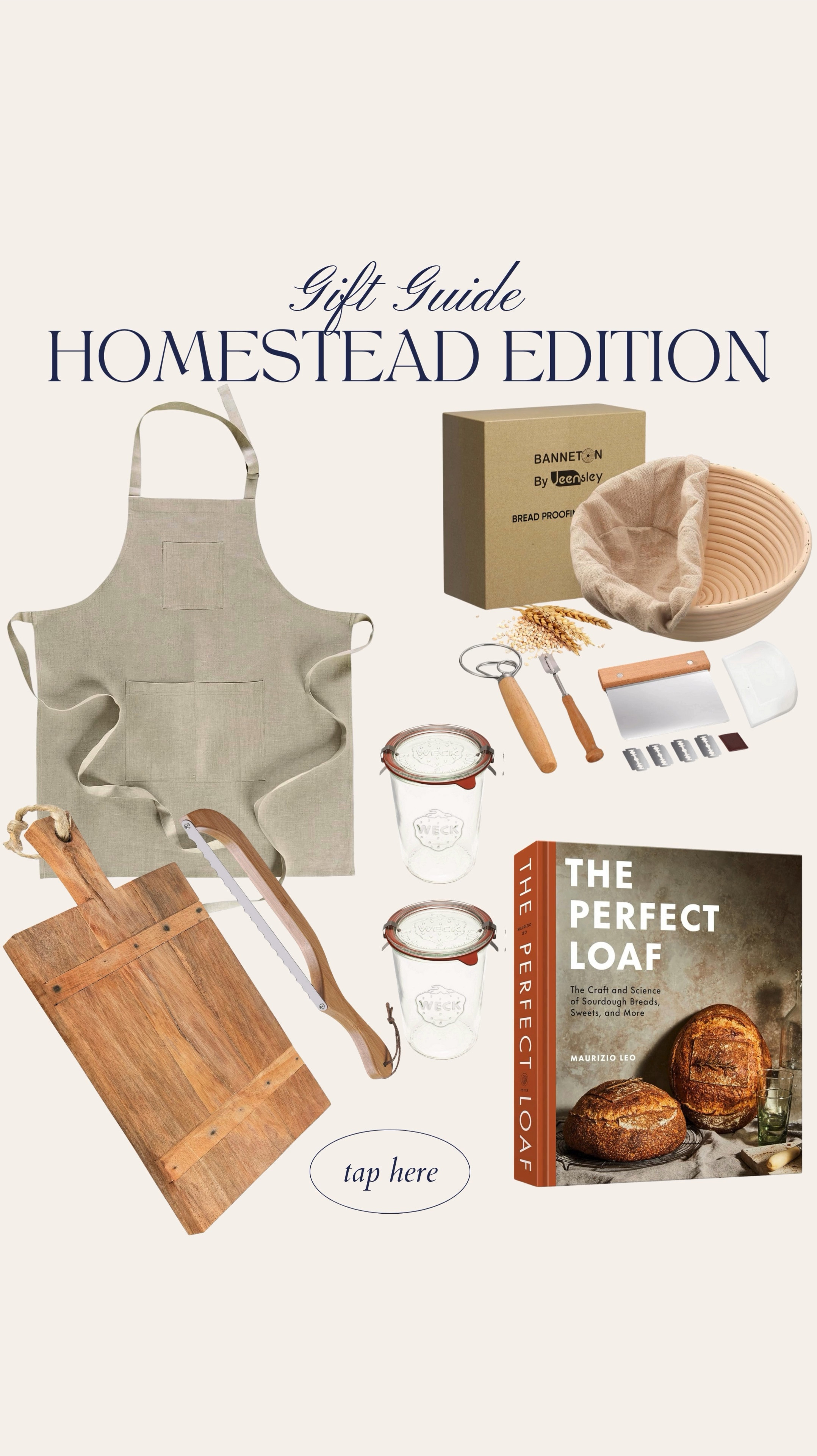 Gift someone everything they need to start baking bread!🍞 

#LTKHoliday #LTKVideo #LTKHome