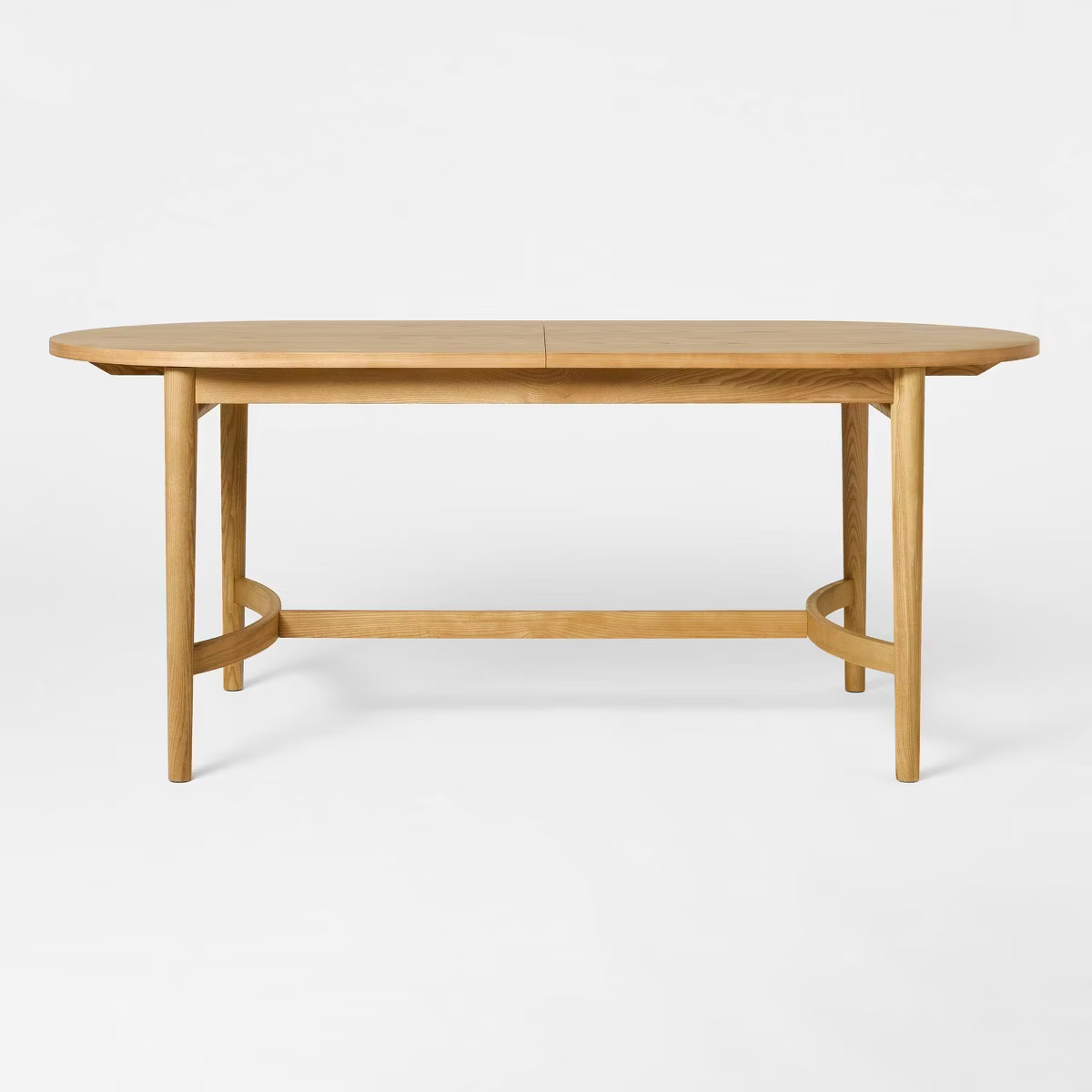 Cardamine Racetrack Dining Table Natural Wood - Threshold™ designed with Studio McGee | Target