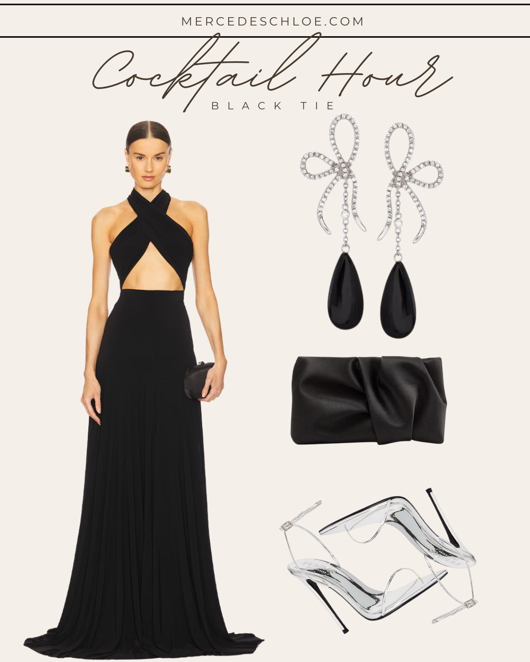 Styled this piece for a client and wow this dress paired with the dangle bow earrings! 

#LTKWedding #LTKParties #LTKStyleTip