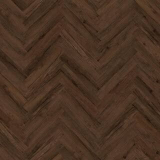 Herringbone Lipian Hill Hickory 22 MIL x 4.7 in. W x 28 in. L Click Lock Waterproof Vinyl Plank F... | The Home Depot