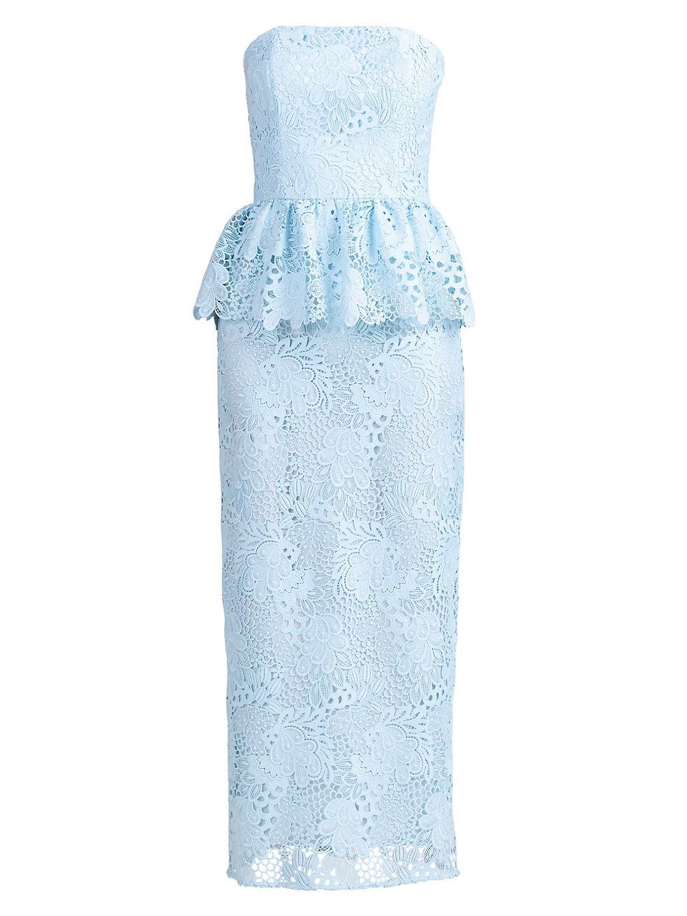 Lotus Lace Peplum Dress | Saks Fifth Avenue