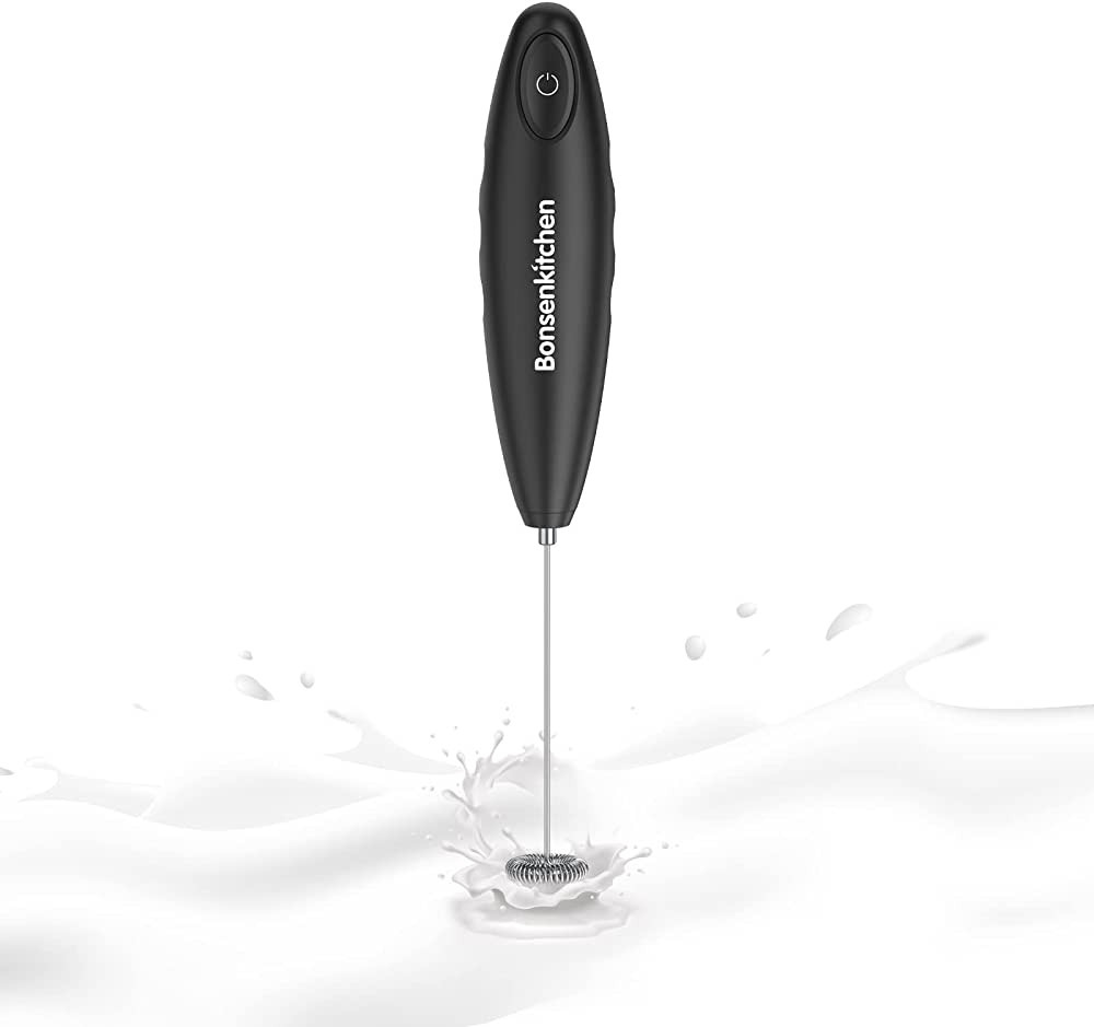Bonsenkitchen Milk Frother Handheld, Automatic Milk Foam Maker Hand Frother for Coffee, Matcha, H... | Amazon (US)