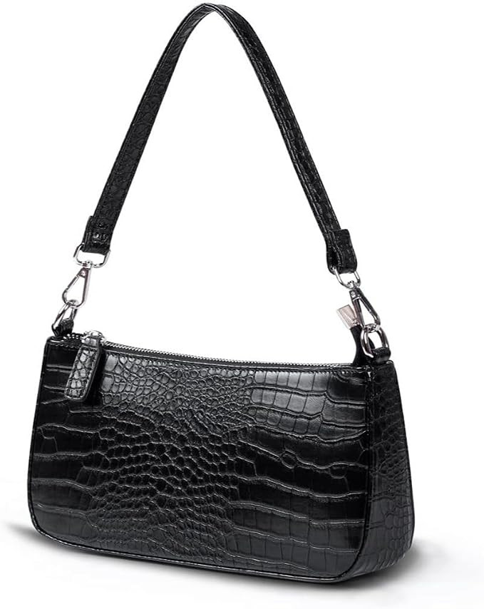 NIUEIMEE ZHOU Small Shoulder bag with 2 Removable Straps Cross Body Clutch Purse Handbag for Wome... | Amazon (US)