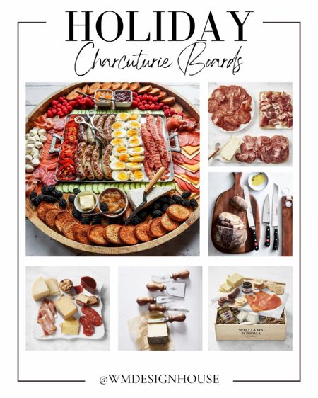 A charcuterie board is the perfect way to show off your culinary skills during the holidays. Impress your guests with a variety of meats, cheeses and accouterments all perfectly arranged on a festive board. Charcuturie boards and accessories also make for a perfect Christmas or Holiday gift. 

#fall #thanksgiving #christmas #themed #charcuturie #charcuturieboards

#LTKhome #LTKSeasonal #LTKHoliday