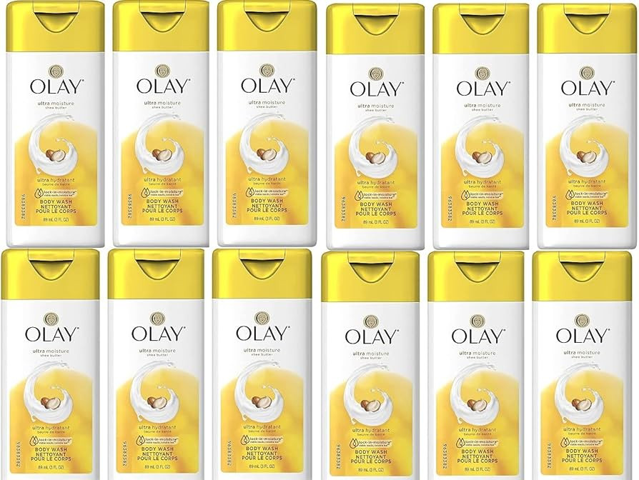 Olay Body Wash Ultra Moisture 3 Ounce (12 Pack) | Amazon (US)