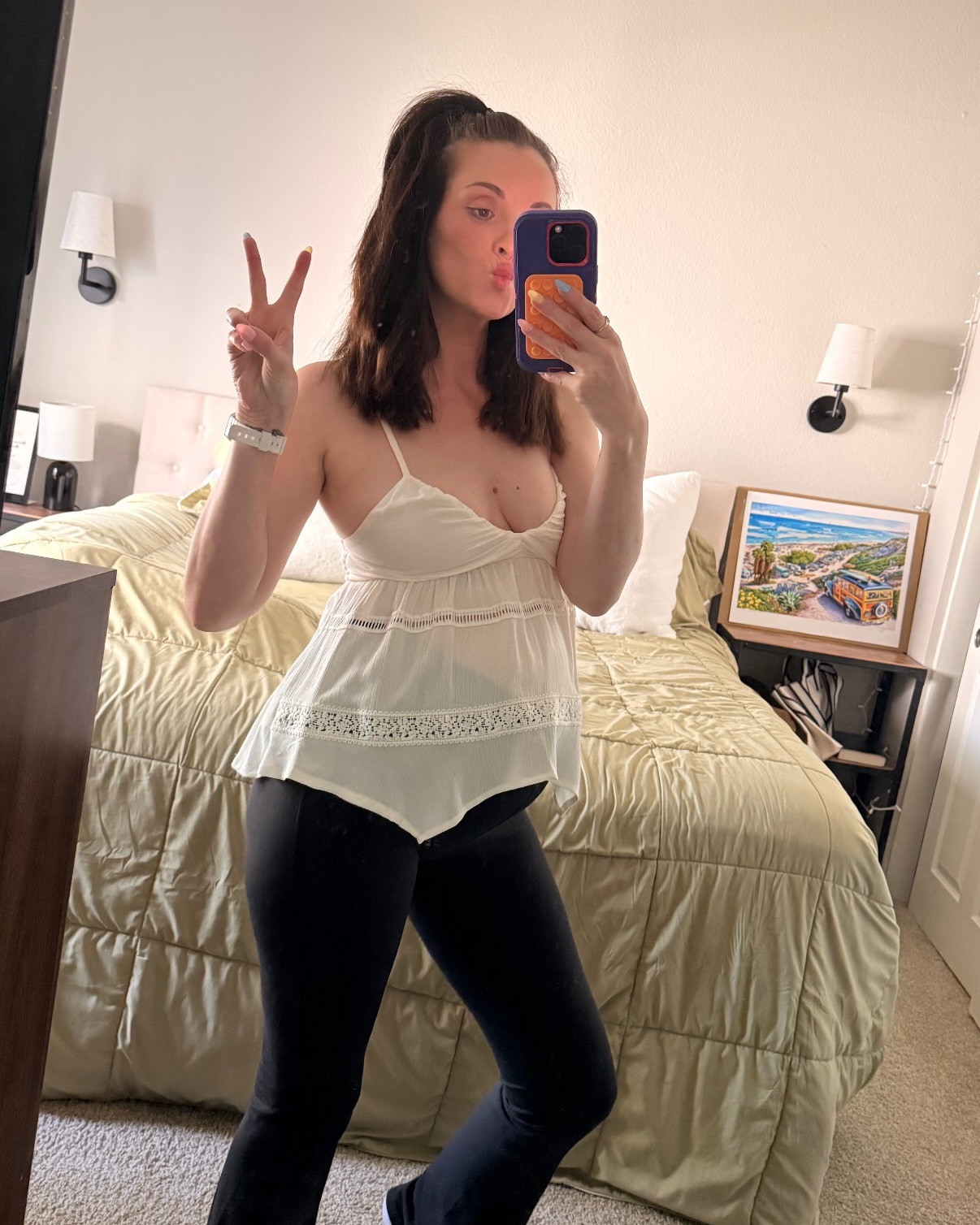 One more year in this rental & we are away from all the grey paint 🤣 wish we could move to the country but it would send Brennan into orbit 

#pregnancy #thirdtrimester #summertime

#LTKBump #LTKActive #LTKmomlife