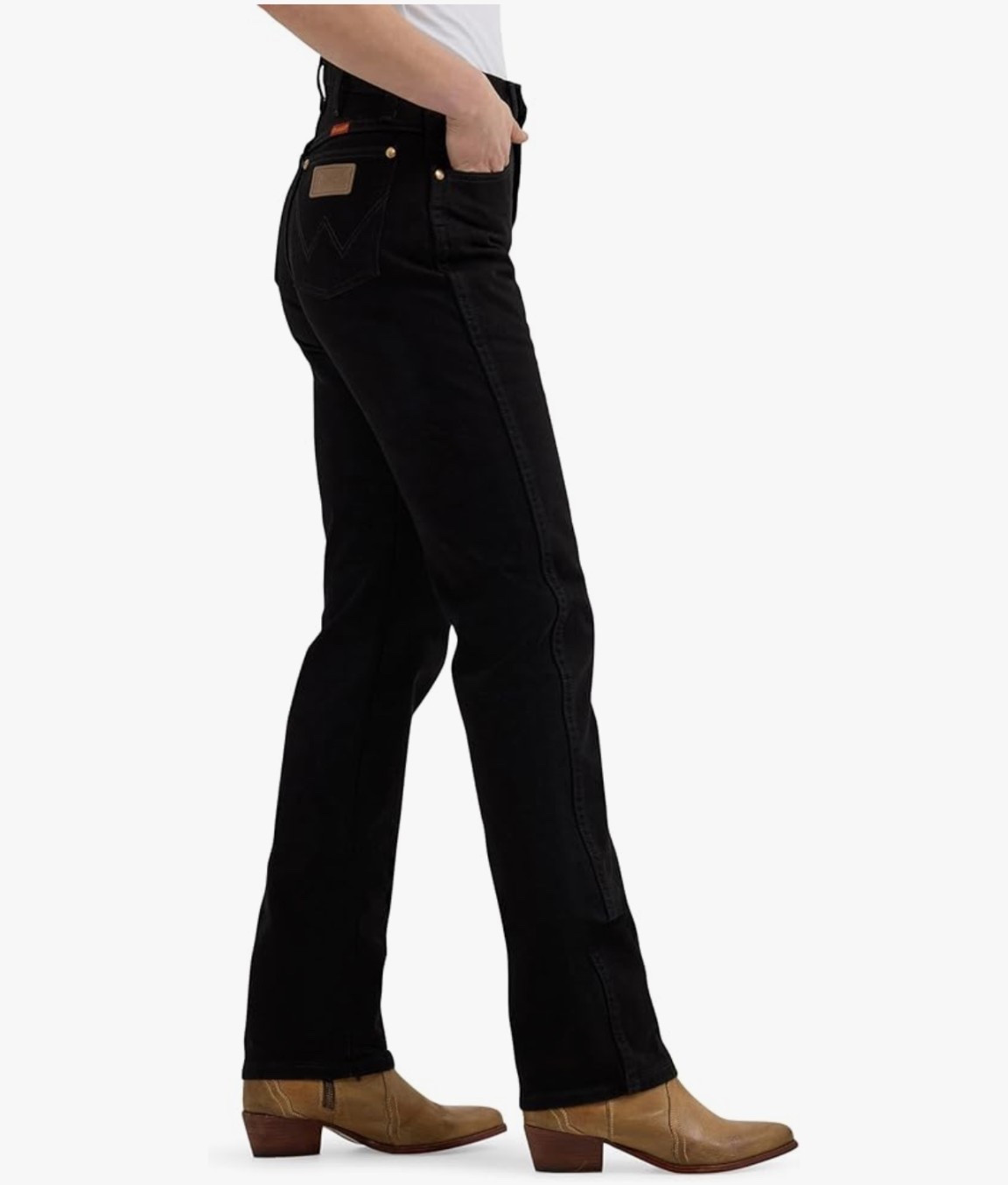 Black western riding jeans 

#LTKdayinmylife #LTKxMadewell #LTKMidsize