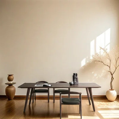 All Solid Wood Dining Table Rectangular 78.7'' L x 31.5'' W Dining Table | Wayfair North America