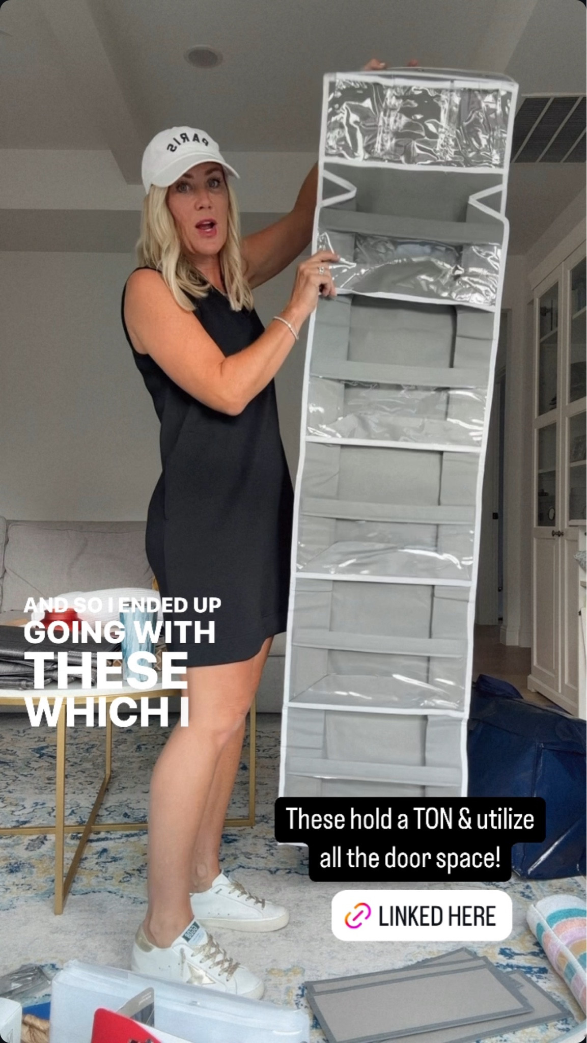 Dorm room essential! Utilizing the tiny closet is key, and these over the door organizers are extra long so the entire door is converted to storage! Great deep pockets for storing everything from laundry supplies to handbags & more  

#LTKBacktoSchool