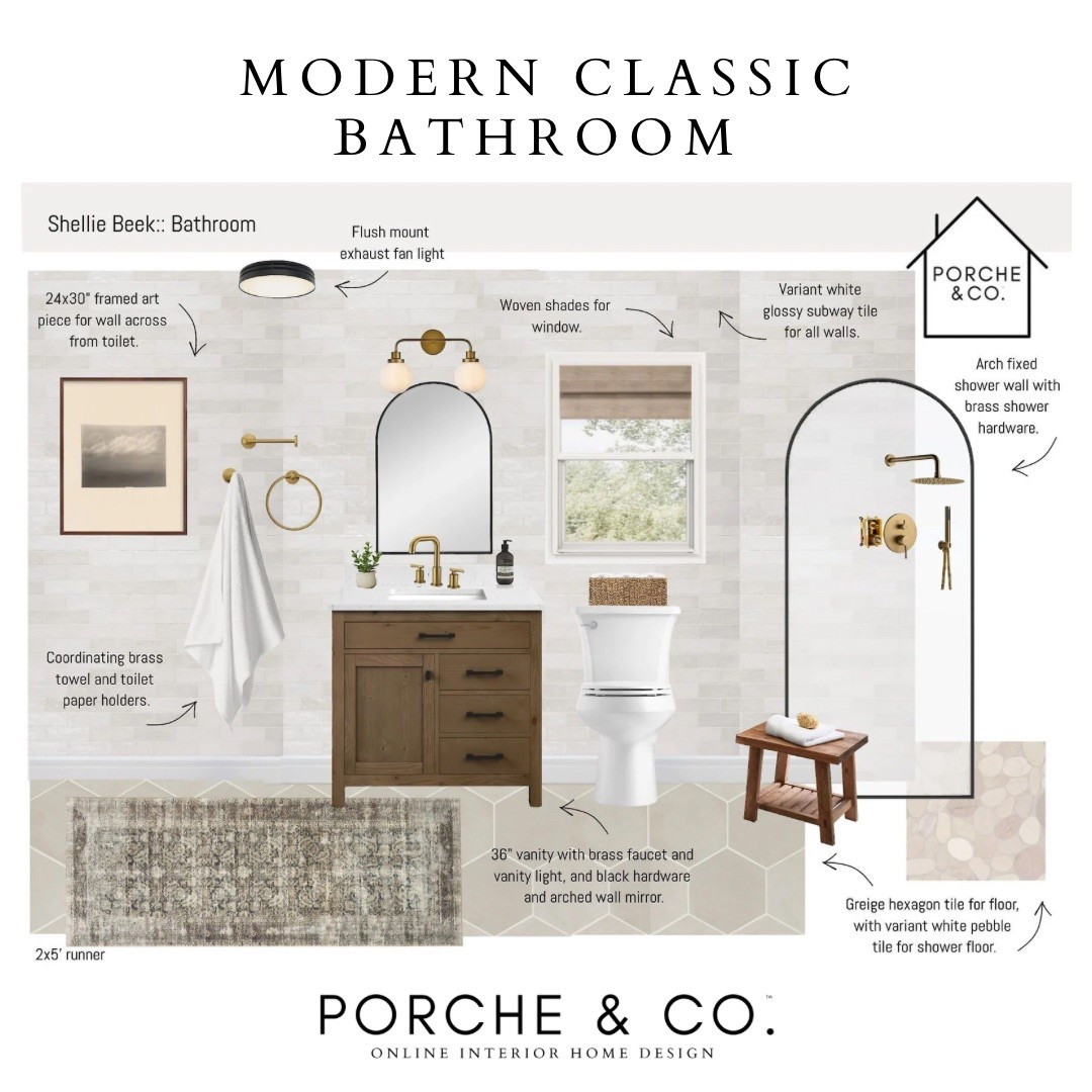Modern classic bathroom, bathroom decor, bathroom design, bathroom styling 
#visionboard #moodboard #porcheandco

#LTKHome #LTKStyleTip