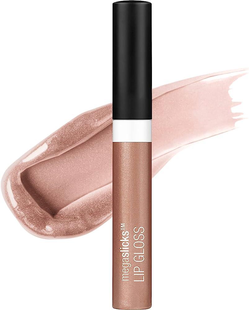 wet n wild Lip Gloss MegaSlicks, Rose Gold | High Glossy Lip Makeup | Amazon (US)