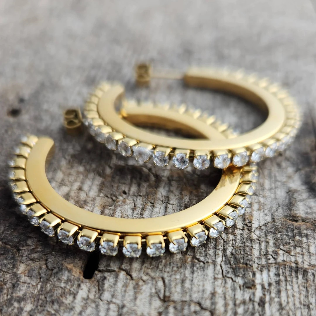 Jolie Hoops - Etsy | Etsy (US)