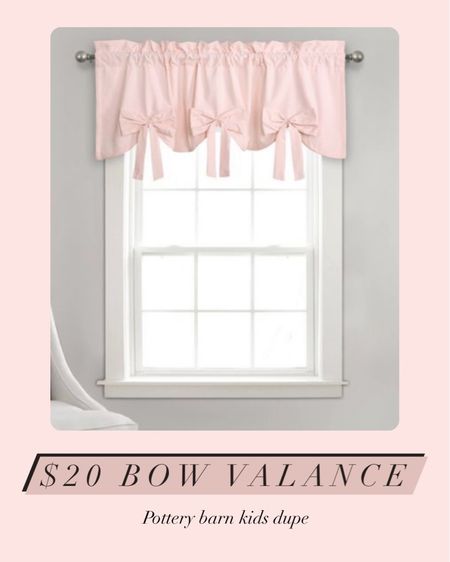 Girls room, girls nursery, pink nursery, pink bedroom decor, pink curtains, bow decor, bow curtains, comes in 3 colors, target find, pottery barn kids dupe

#LTKkids #LTKhome #LTKbaby
