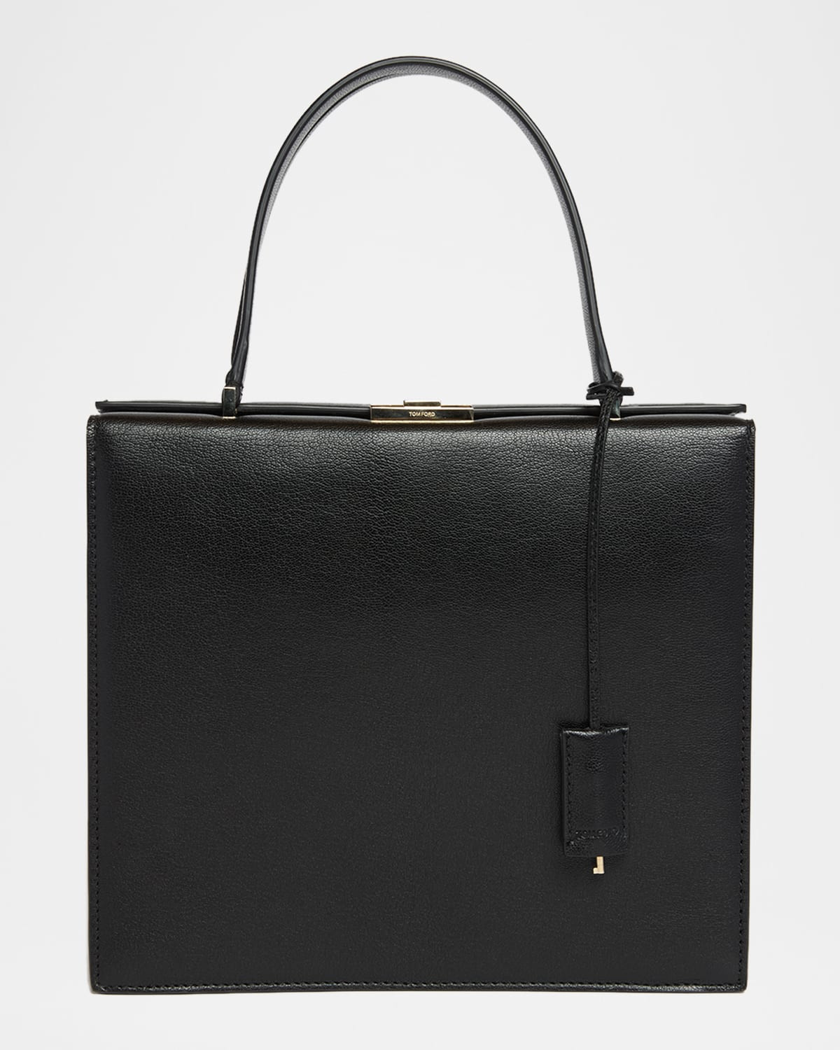 Jean Top-Handle Bag in Supple Grain Leather | Neiman Marcus