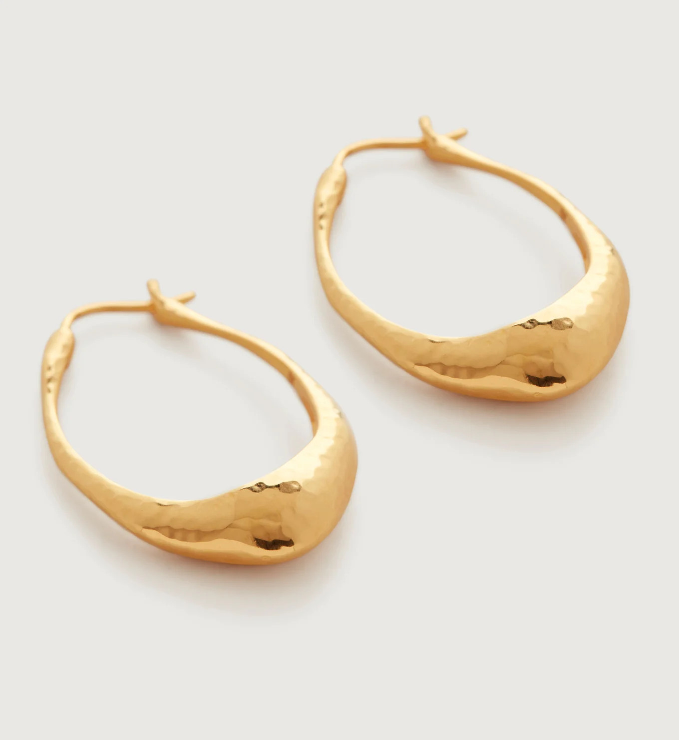 Deia Medium Hoop Earrings | Monica Vinader (Global)