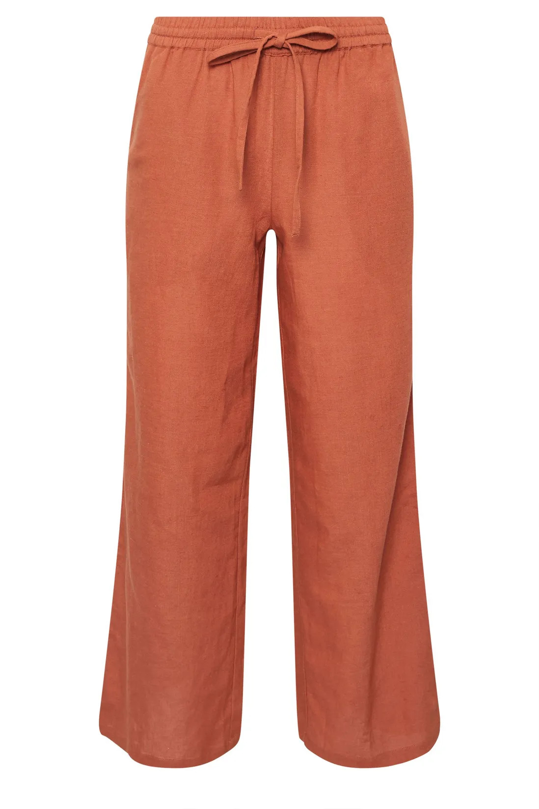 Trousers | Petite Linen Wide Leg Trousers | PixieGirl | Debenhams UK