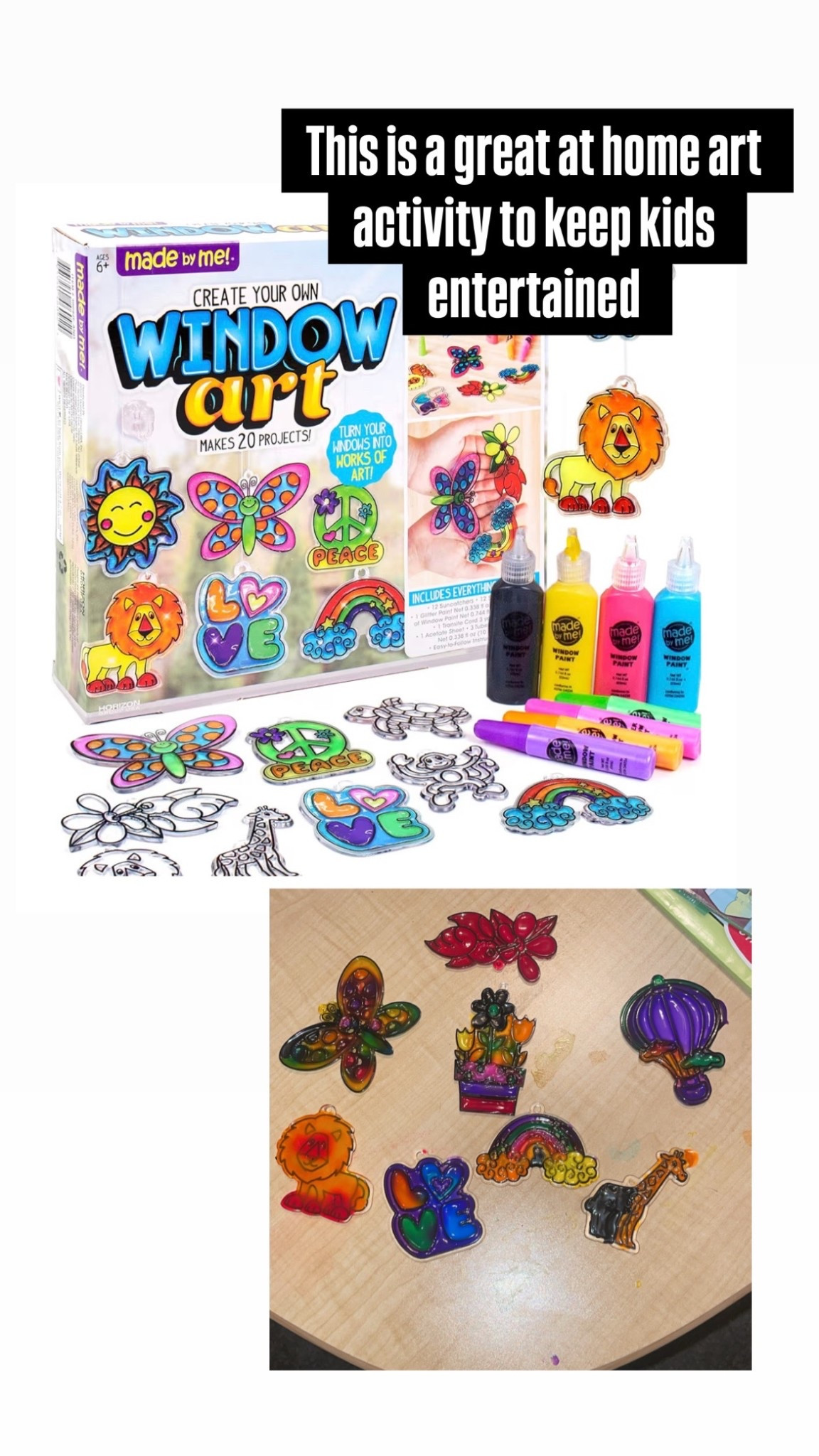 Window art for indoor kids activity 

#LTKValentine #LTKmomlife #LTKKids