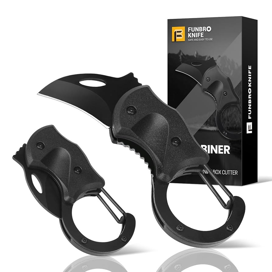 Small Pocket Knife Gift for Men, Keychain Box Cutter with 1.34inch Blade, Mini Folding Knives EDC... | Amazon (US)