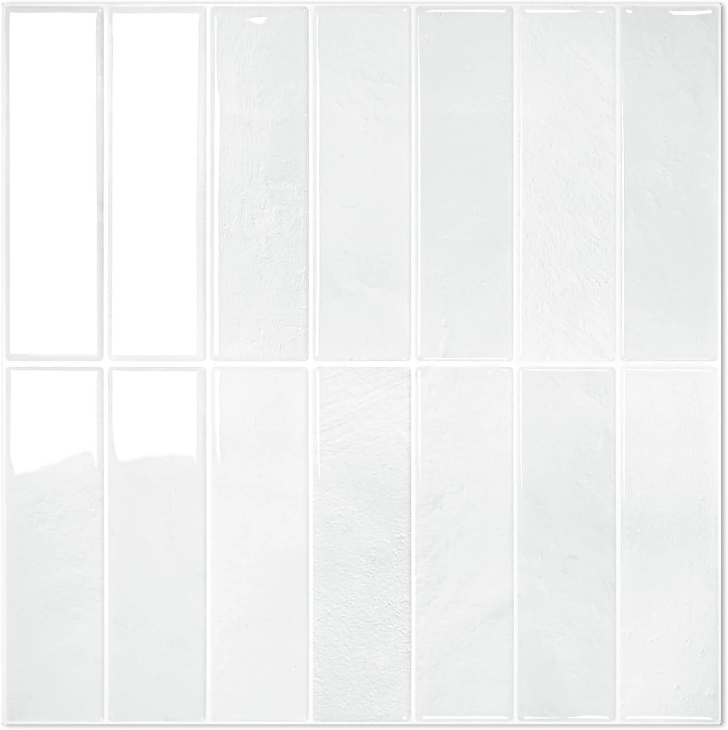 STICKGOO 10 Sheet Peel and Stick Backsplash for Kitchen and Bathroom Thicker Design one_size | B0F47JFFNF | Lowe's