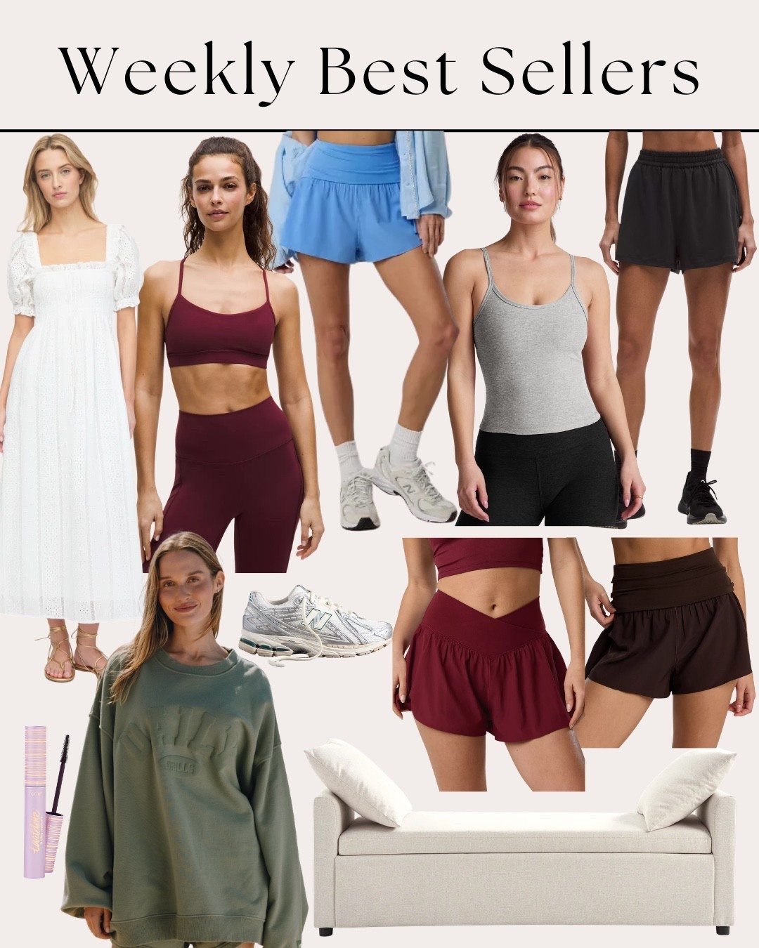 Your favorites of the week and most shopped items! 🤍✨

#LTKootd #LTKActive #LTKBump