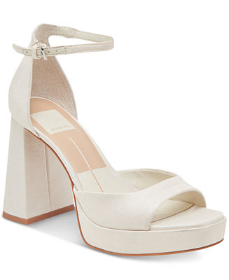 Dolce Vita Women's Pandro Wide Width Two-Piece Platform Dress Sandals - Macy's | Macy's