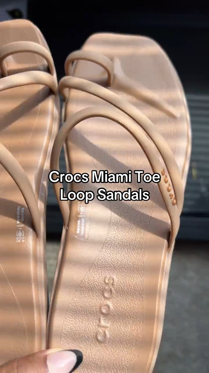 Crocs Women's Miami Toe Loop Sandals 

#LTKspring #LTKSeasonal #LTKspringtrends