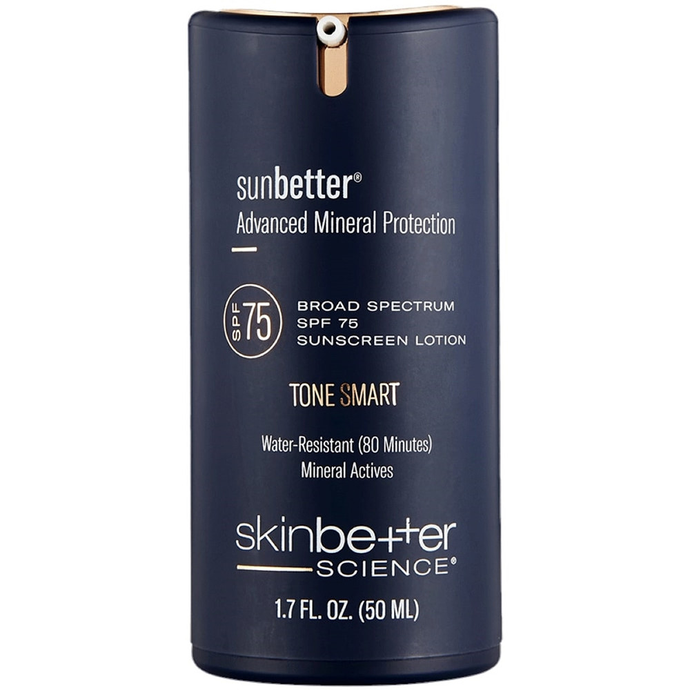 sunbetter TONE SMART SPF 75 Sunscreen Lotion – eCosmetics: Popular Brands, Fast Free Shipping, ... | eCosmetics.com