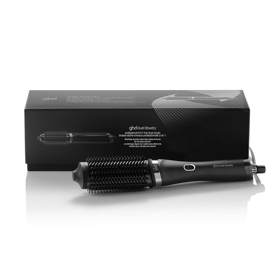 ghd Duet Blowdry Rundbürstenföhn in Schwarz - Von nass zu föhnen ohne Hitzeschäden, 3x mehr V... | Amazon (DE)