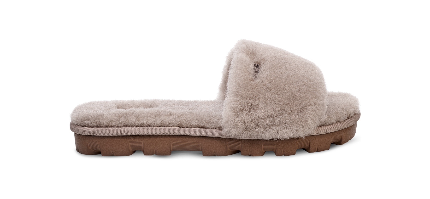 UGG Women's Cozette Slide Sheepskin Slippers in Grey, Size 8 | UGG (US)