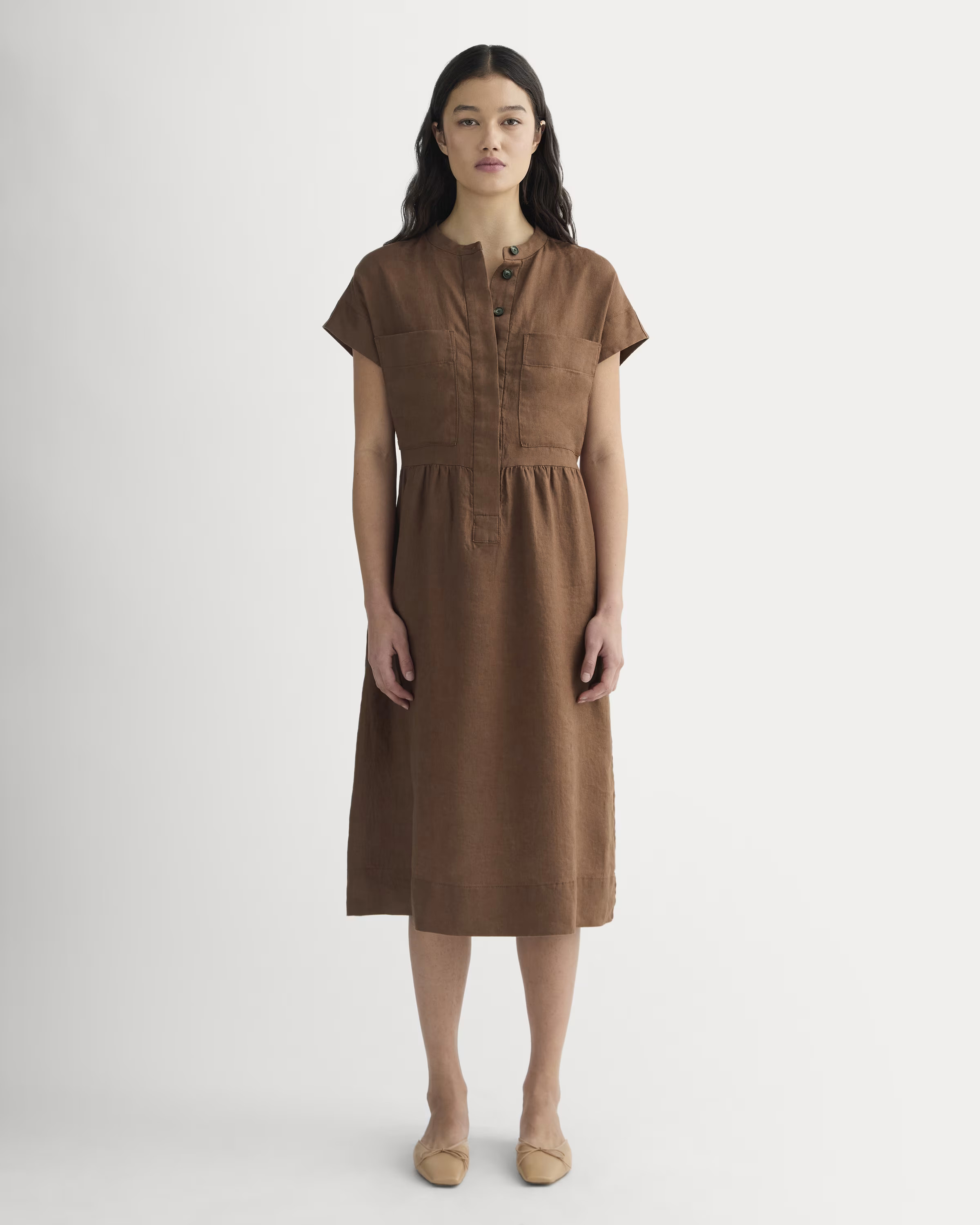 The Craft Dress in Linen | Everlane