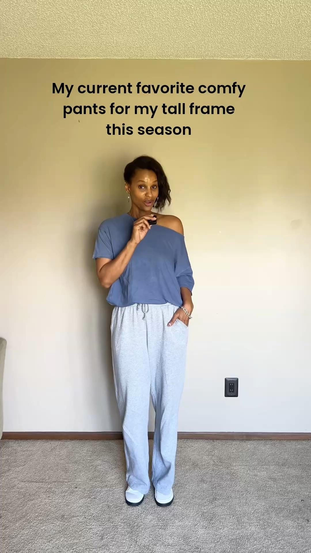 These comfy pants are carrying me through the season, and I know they will easily take me into the cooler weather. Nice for travel outfits, running errands or relaxing at home.

#LTKootd #LTKOver40 #LTKTall