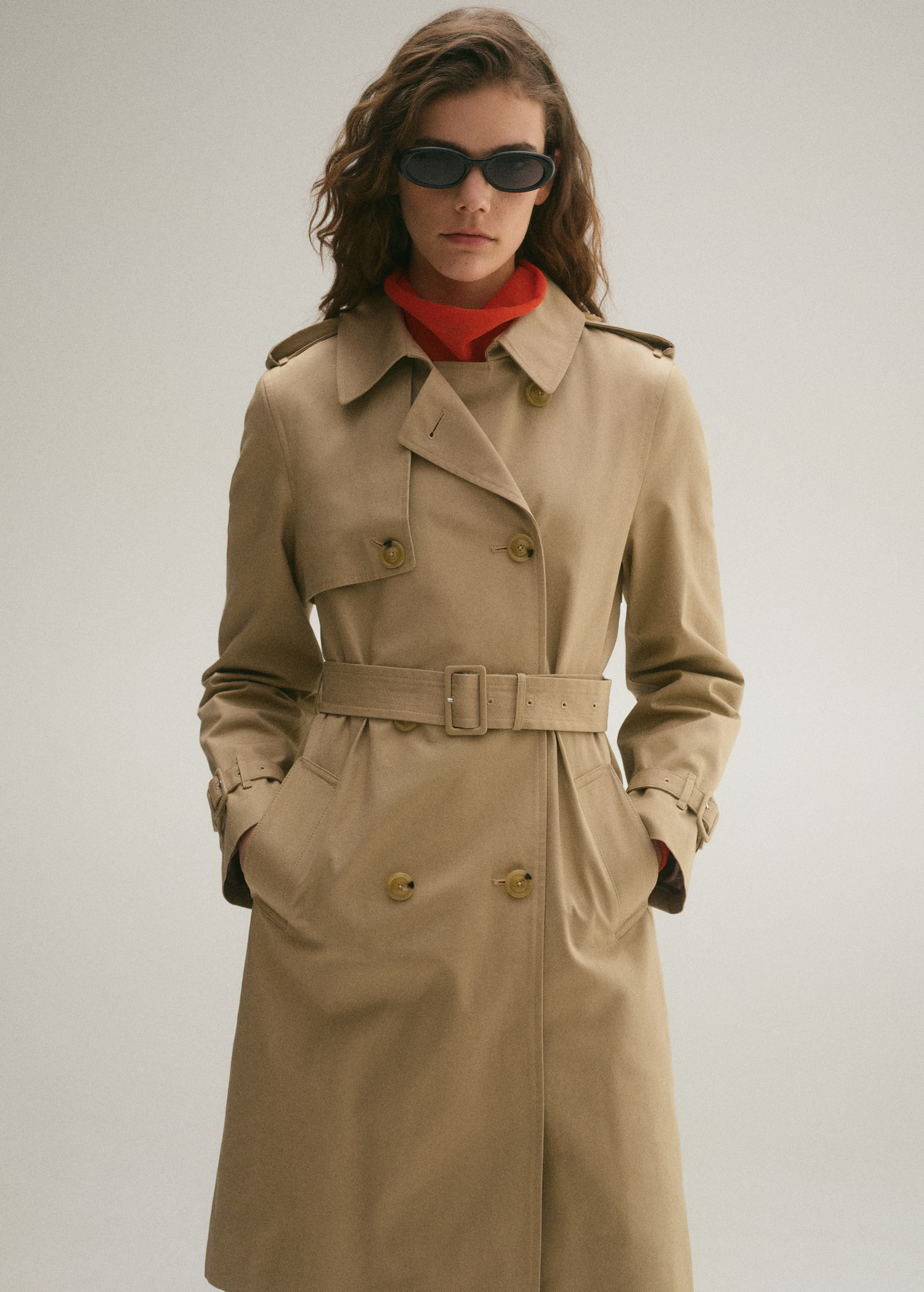 Classic trench coat with belt - Women | MANGO USA | Mango (US/MX/AU)