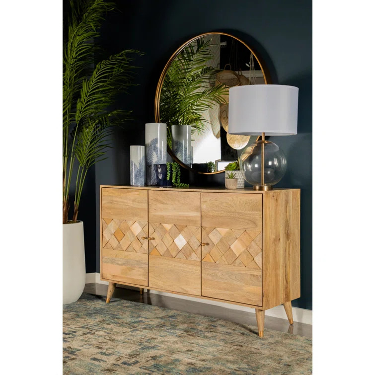Ivan 56'' Wide Mango Solid Wood Sideboard | Wayfair North America