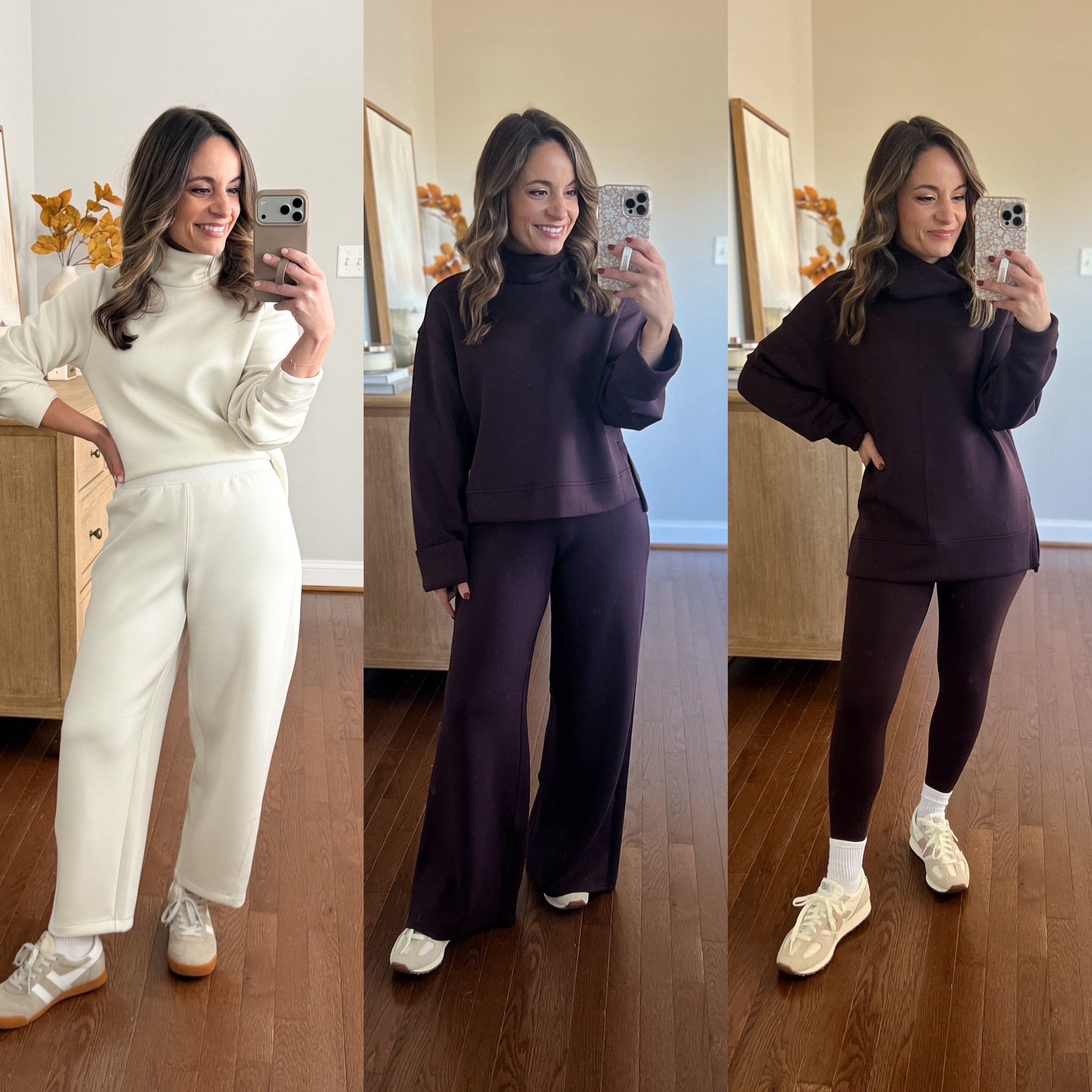 Spanx end of season sale! Here are a few of my favorites from this season. 

AirEssentials Luxe Turtleneck: xs 
AirEssentials Luxe Barrel Pants: petite xs 
AirEssentials Turtleneck: xs in truffle brown 
AirEssentials Wide Leg Pants: petite xs 
AirEssentials Tunic Turtleneck: xs in truffle brown 
Booty Boost 7/8 Leggings: xs in truffle brown 

#LTKSaleAlert #LTKPetite