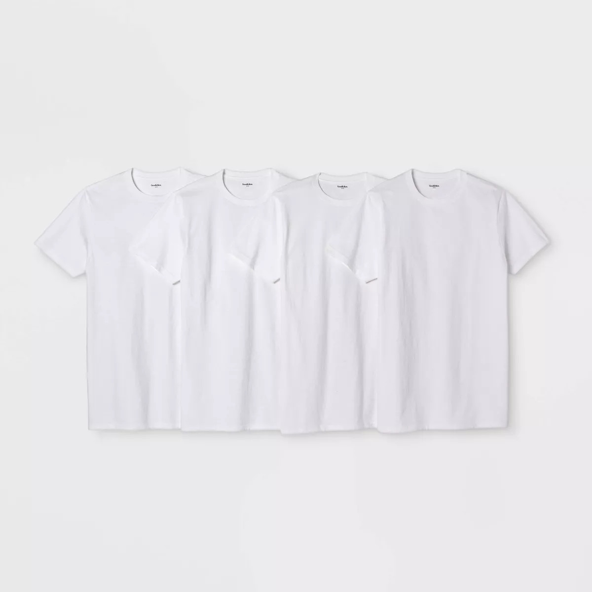 Men's Short Sleeve 4pk Crewneck T-Shirt - Goodfellow & Co™ | Target