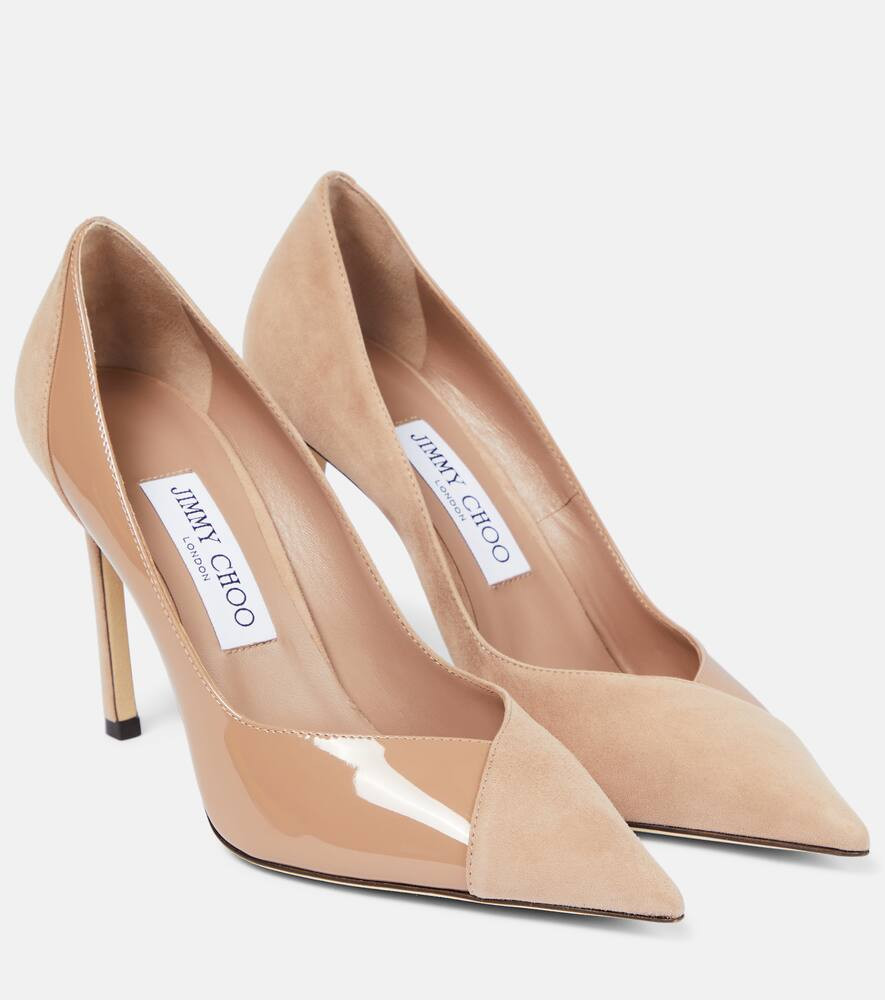 Cass 95 leather and suede pumps | Mytheresa (US/CA)