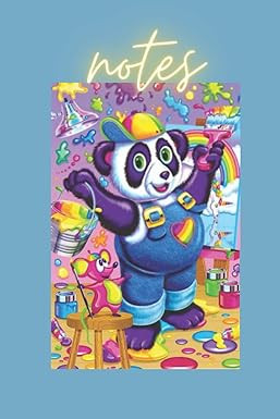 Painting Panda Journal: 90s Lisa Frank inspired lined journal | Amazon (US)