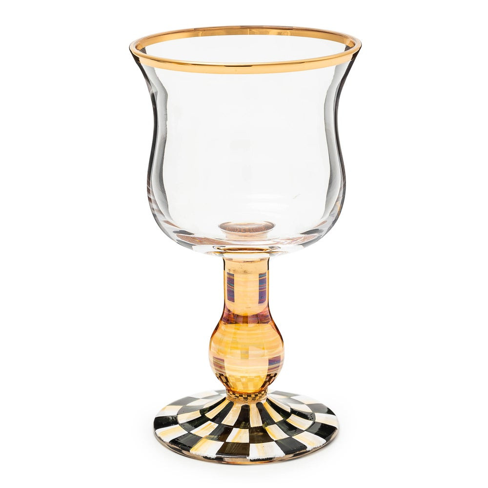 Courtly Check Glassware | MacKenzie-Childs