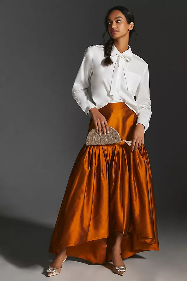 Nikita Mhaisalkar Asymmetrical Skirt | Anthropologie (US)