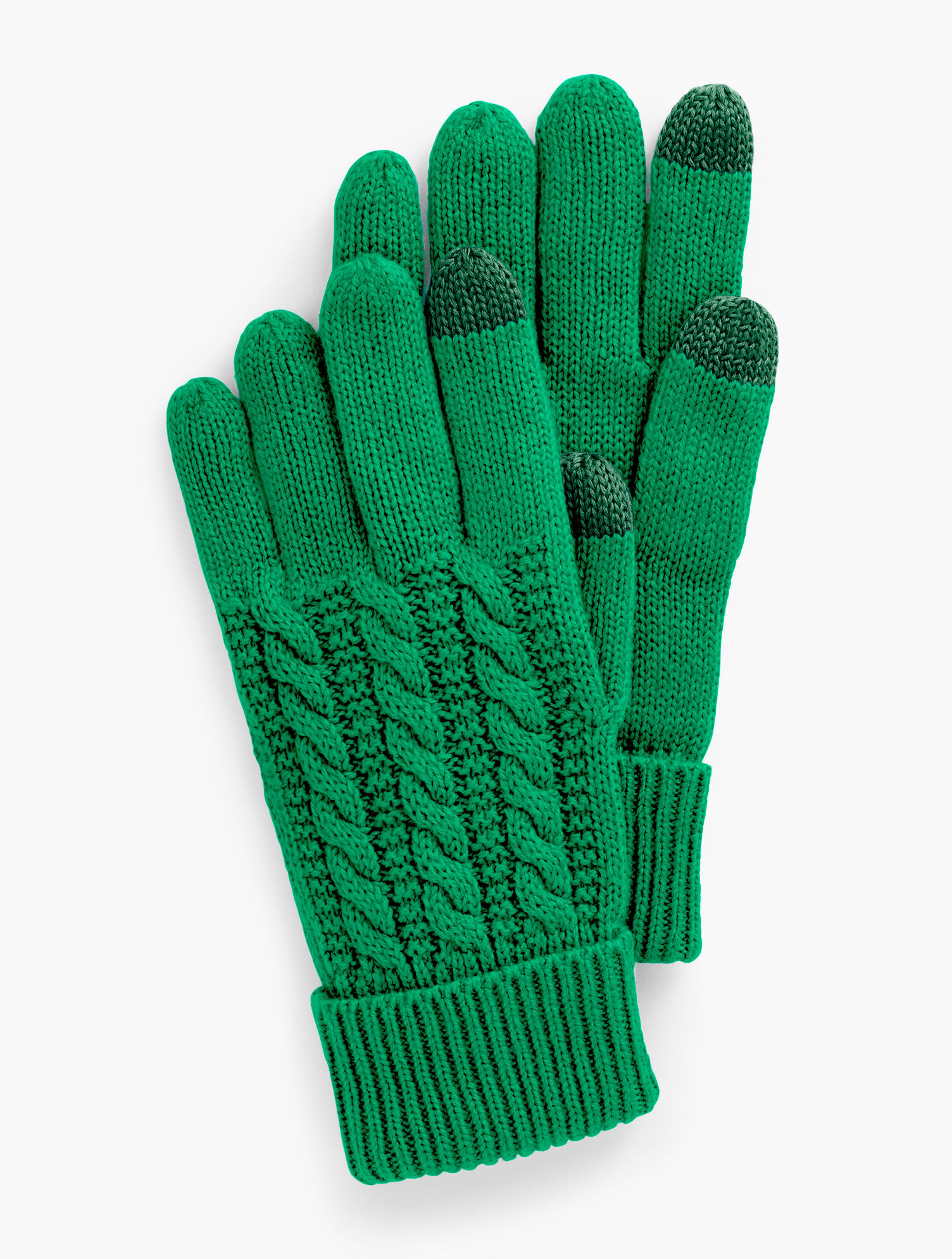 Soft Cable Knit Gloves | Talbots